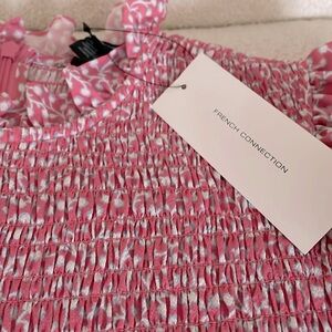 French Connection Smocked Dress